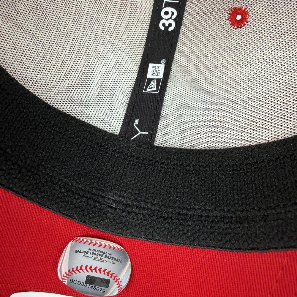 Washington Nationals Hat Cap Fitted Mens S/M Red MLB Baseball 39THIRTY New Era - Picture 12 of 15
